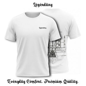 Lėgėndäry Heritage T‑shirt - White