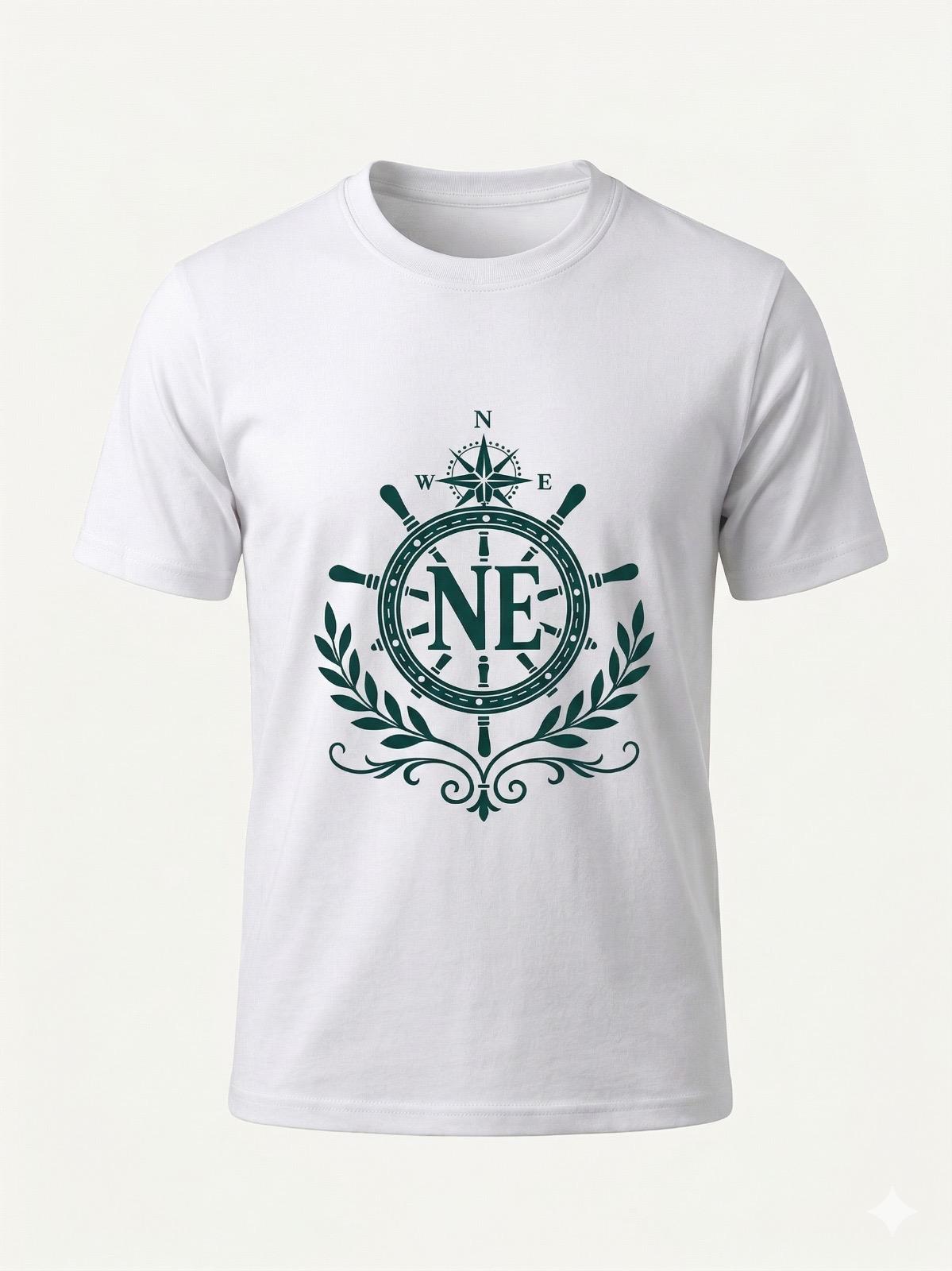 The Navigator T-Shirt - White – Emerald Crest