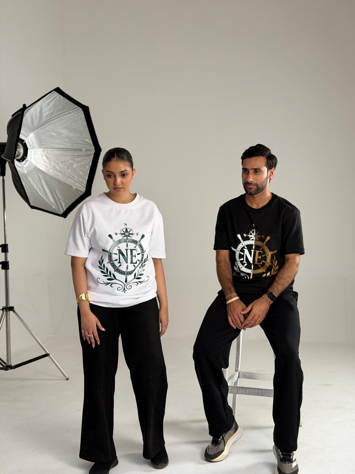 The Navigator T-Shirt - White – Emerald Crest
