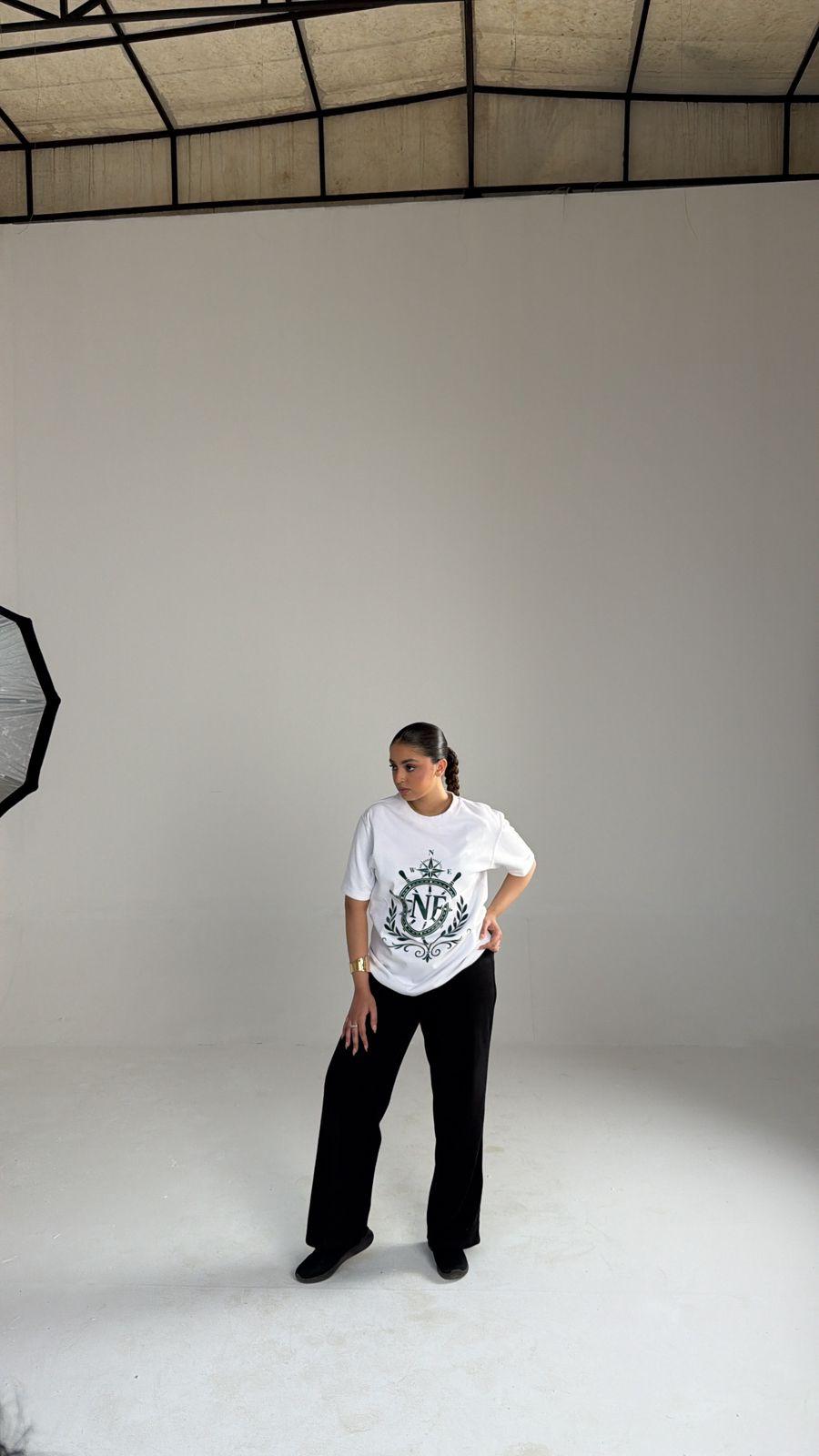 The Navigator T-Shirt - White – Emerald Crest
