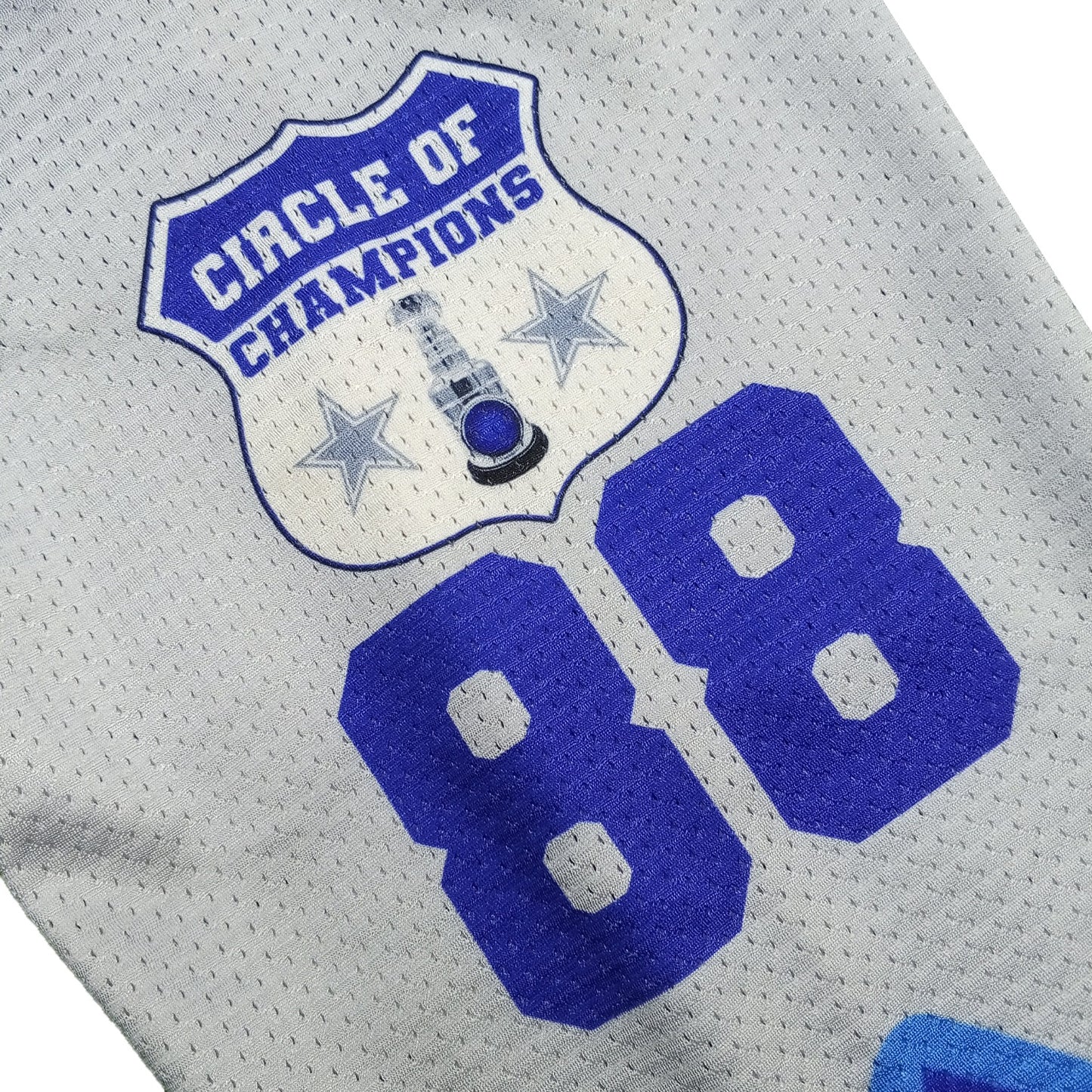 Champion Hockey Jersey – Blue & Grey Sublimated Ice Hockey Jersey