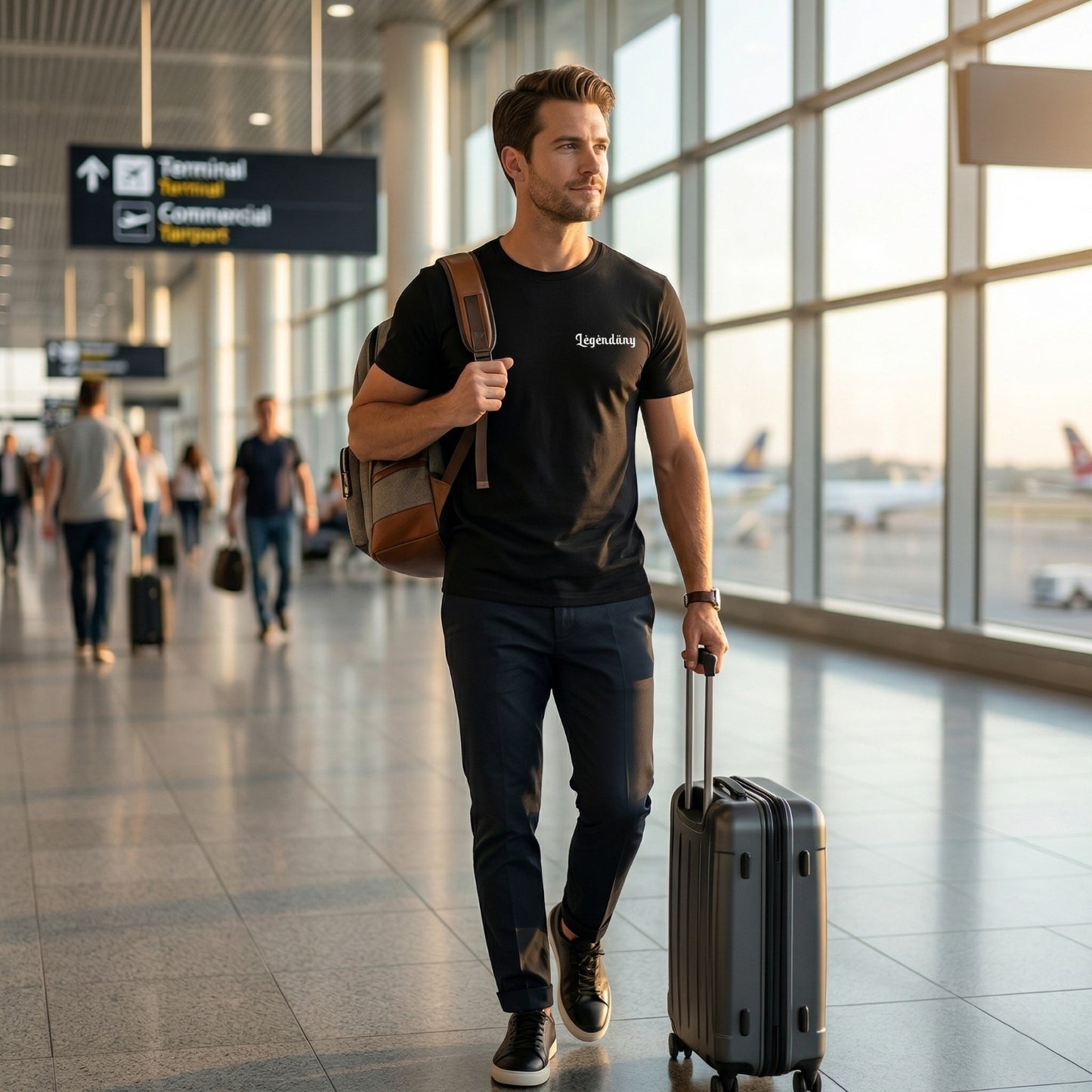 Lėgėndäry Heritage T‑shirt - Black